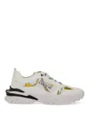 Versace Jeans Couture Baroccoflage-print Low-top Sneakers In White