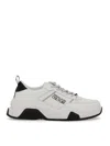 Versace Jeans Couture Sneaker With Logo In White