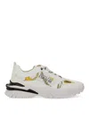 Versace Jeans Couture Baroccoflage-print Low-top Sneakers In White