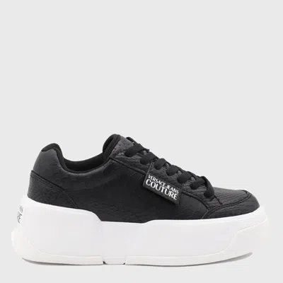 Versace Jeans Couture Sneakers In Black
