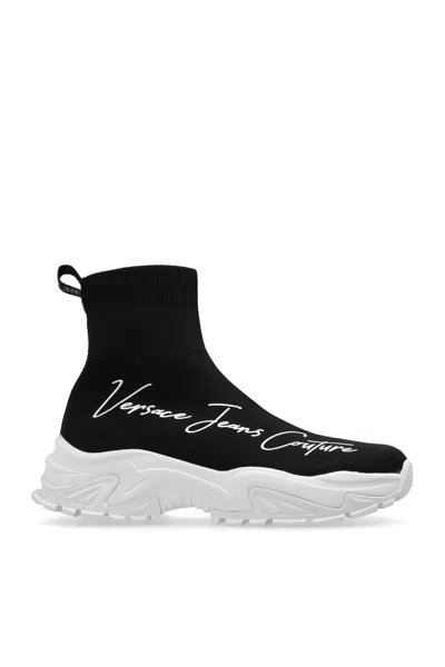 Versace Jeans Couture Sneakers In Black