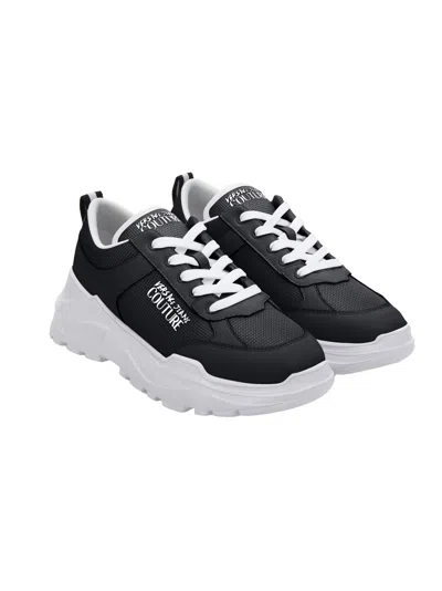 Versace Jeans Couture Sneakers In Black