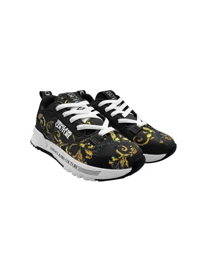 Versace Jeans Couture Sneakers In Black