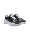 Versace Jeans Couture Speed Track Low-top Sneakers In Black