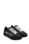 Versace Jeans Couture Black Court 88 Sneakers In Black