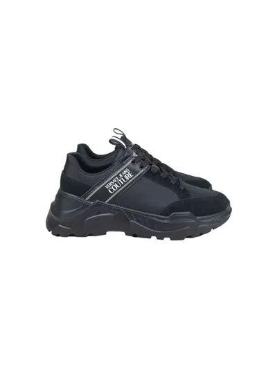 Versace Jeans Couture Sneakers In Black