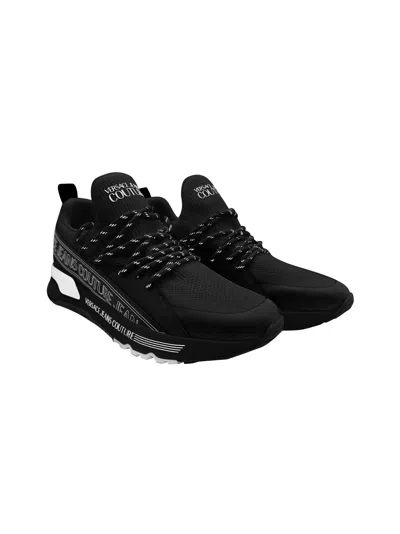 Versace Jeans Couture Sneakers In Black
