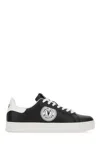 Versace Jeans Couture Logo Sneakers In Black
