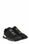 Versace Jeans Couture Logo Printed Low-top Sneakers In Black