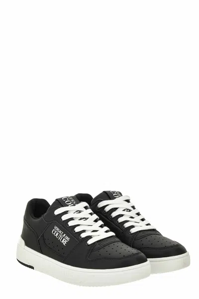Versace Jeans Couture Sneakers In Black