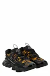 Versace Jeans Couture Sneakers In Black