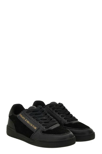 Versace Jeans Couture Sneakers In Black