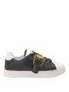 Versace Jeans Couture Sneakers In Black
