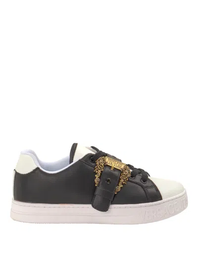 Versace Jeans Couture Sneakers In Black