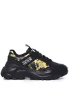 Versace Jeans Couture Sneakers In Black