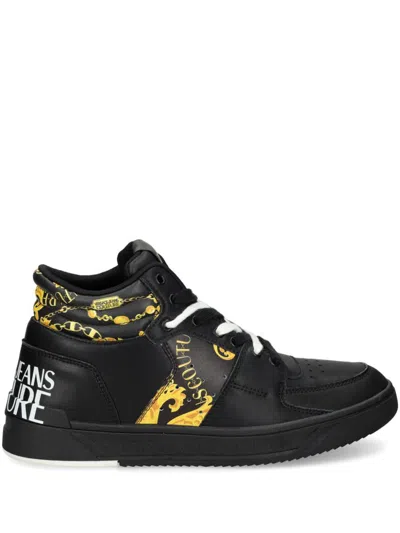 Versace Jeans Couture Sneakers In Black