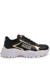 Versace Jeans Couture Sneakers  Woman Color Black In Black