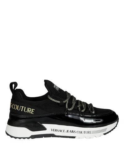 Versace Jeans Couture Sneakers In Black