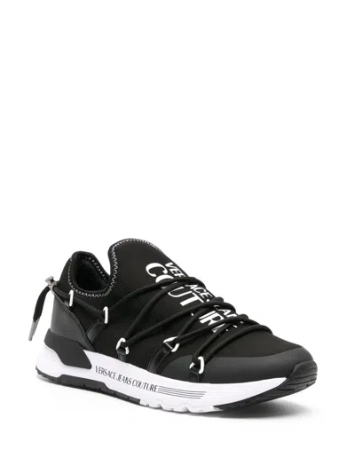 Versace Jeans Couture Dynamic Sneaker In Black