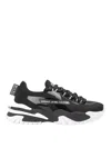 Versace Jeans Couture Logo-print Low-top Sneakers In Black