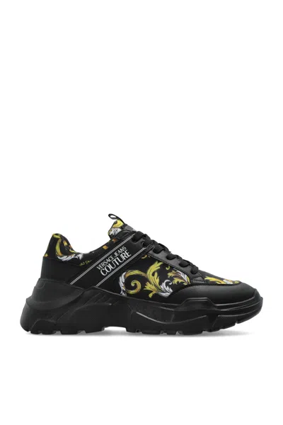 Versace Jeans Couture Sneakers Fondo Speedtrack In Black