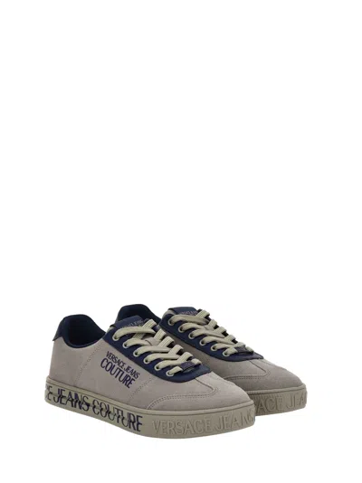 Versace Jeans Couture Sneakers In Grey