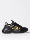 Versace Jeans Couture Speedtrack Baroccoflage-print Sneakers In Black