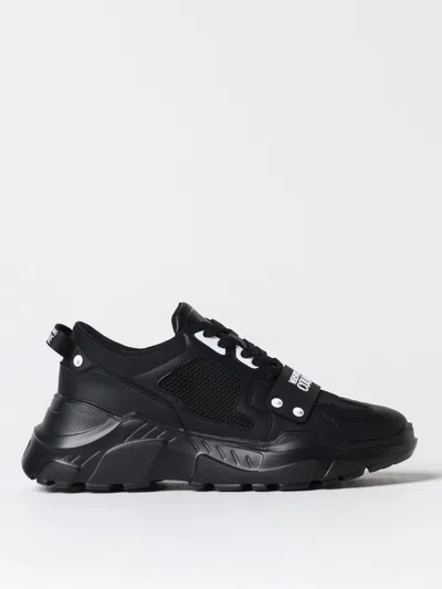 VERSACE JEANS COUTURE SNEAKERS VERSACE JEANS COUTURE MEN COLOR BLACK,F96644002