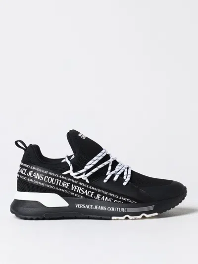VERSACE JEANS COUTURE SNEAKERS VERSACE JEANS COUTURE MEN COLOR BLACK,F96639002