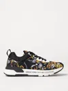 Versace Jeans Couture Barocco-print Sneakers In Schwarz