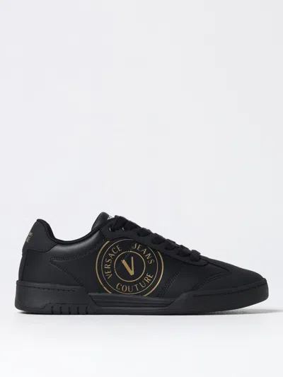 VERSACE JEANS COUTURE SNEAKERS VERSACE JEANS COUTURE MEN COLOR BLACK,F96674002