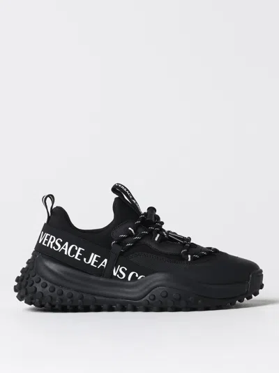 VERSACE JEANS COUTURE SNEAKERS VERSACE JEANS COUTURE MEN COLOR BLACK,F96637002