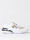 Versace Jeans Couture Baroccoflage-print Low-top Sneakers In White
