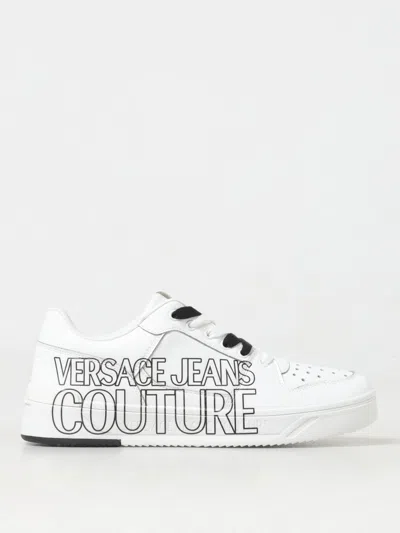 Versace Jeans Couture Mens Sneakers In White