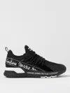 Versace Jeans Couture Dynamic Low-top Sneakers In Black