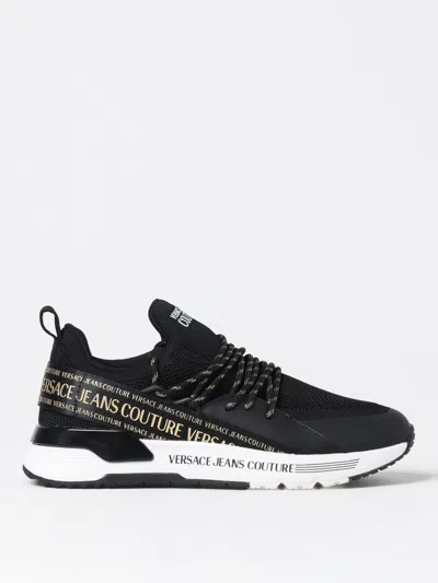 VERSACE JEANS COUTURE SNEAKERS VERSACE JEANS COUTURE WOMAN COLOR BLACK,F96638002