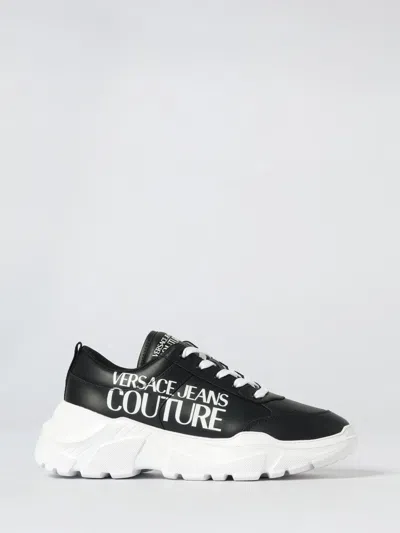 Versace Jeans Couture Sneakers  Woman Color Black In Multi