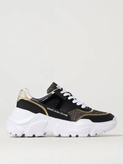VERSACE JEANS COUTURE SNEAKERS VERSACE JEANS COUTURE WOMAN COLOR BLACK,G53313002