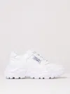 Versace Jeans Couture Sports Shoes With Logo In White