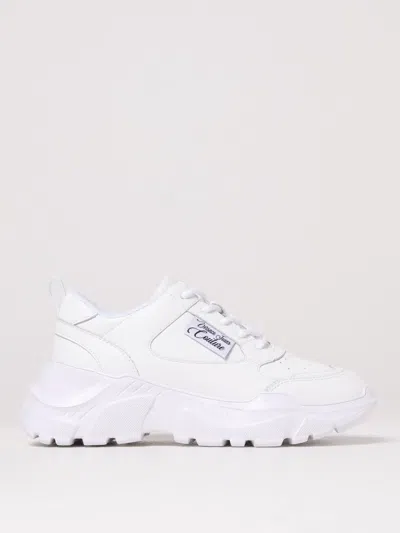 VERSACE JEANS COUTURE SNEAKERS VERSACE JEANS COUTURE WOMAN COLOR WHITE,H33746001