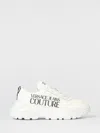 Versace Jeans Couture Sneakers  Woman Color White In Animal Print