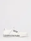 Versace Jeans Couture Sneakers  Woman Color White In Animal Print