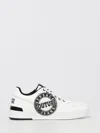 Versace Jeans Couture Sneakers  Woman Color White In Animal Print