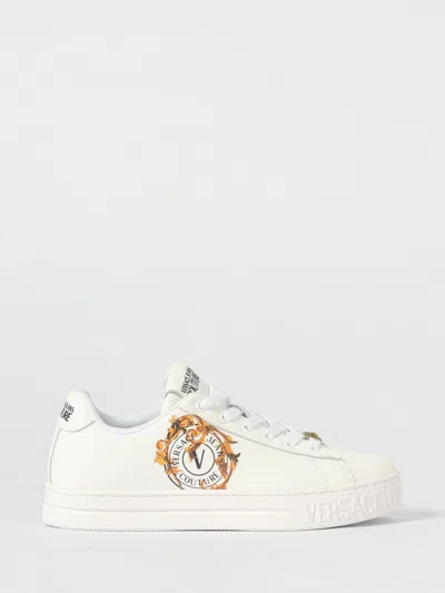 VERSACE JEANS COUTURE SNEAKERS VERSACE JEANS COUTURE WOMAN COLOR WHITE,H42278001