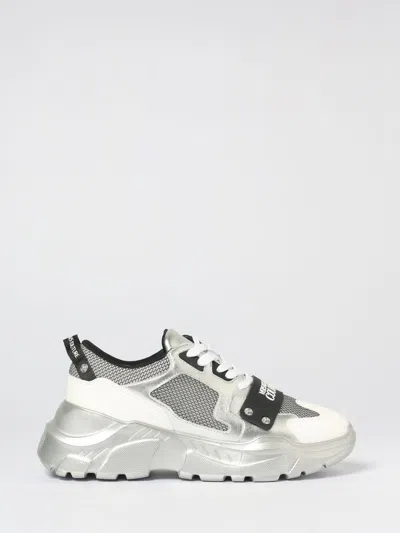 Versace Jeans Couture Sneakers  Woman Color White In Gray