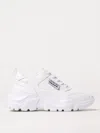 Versace Jeans Couture White Speedtrack Sneakers In Weiss