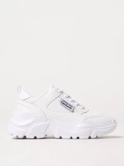 VERSACE JEANS COUTURE SNEAKERS VERSACE JEANS COUTURE WOMAN COLOR WHITE,G69461001