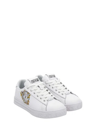 Versace Jeans Couture Sneakers In White