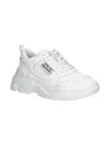 Versace Jeans Couture White Speedtrack Sneakers In White