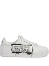 Versace Jeans Couture Logo-print Low-top Sneakers In White